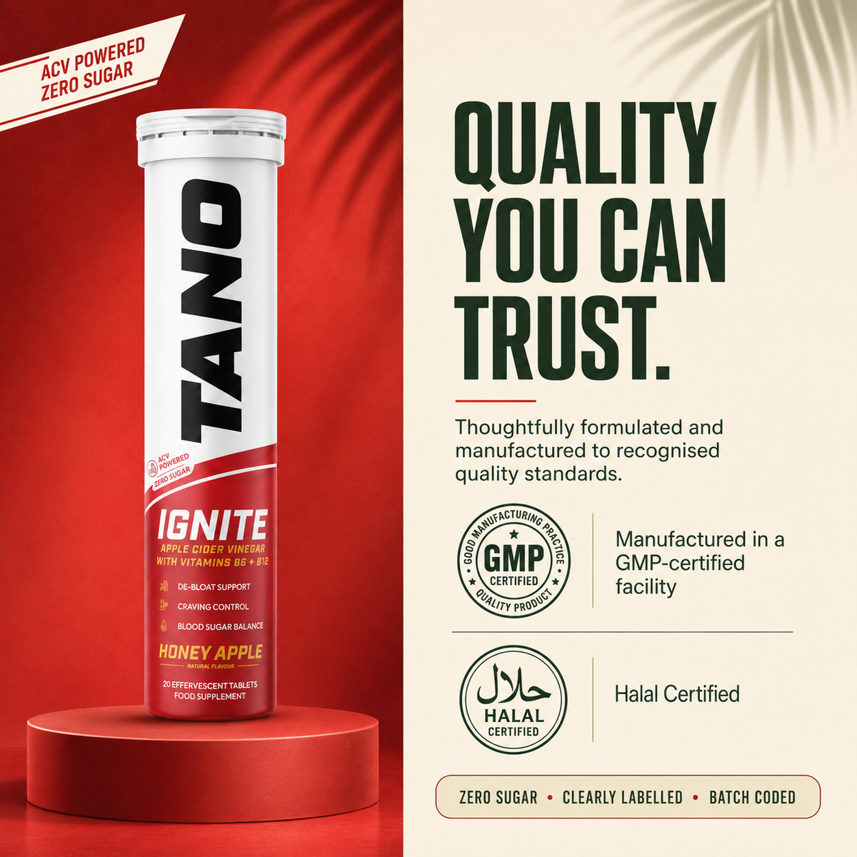 IGNITE — Apple Cider Vinegar with Vitamins B6 + B12