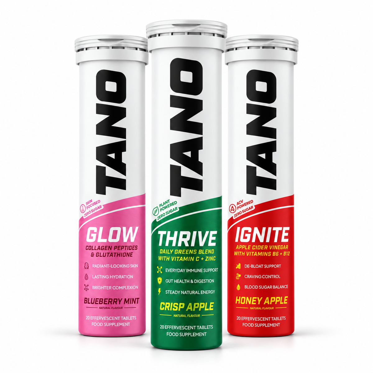 The Daily Wellness Trio - Thrive, Ignite, Glow